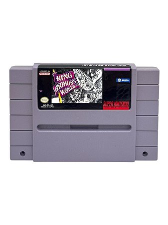 KING ARTHUR´S WORLD - USADO - SUPER NINTENDO