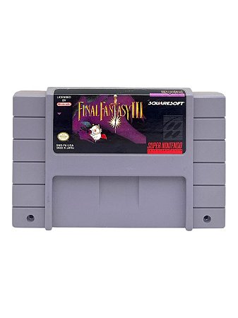 FINAL FANTASY III - USADO - SUPER NINTENDO