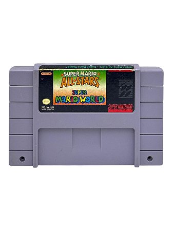SUPER MARIO ALL-STARS + SUPER MARIO WORLD - USADO - SUPER NINTENDO