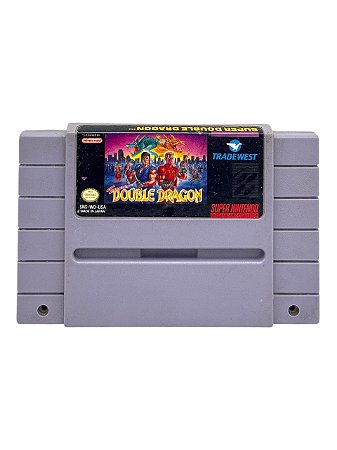 SUPER DOUBLE DRAGON - USADO - SUPER NINTENDO