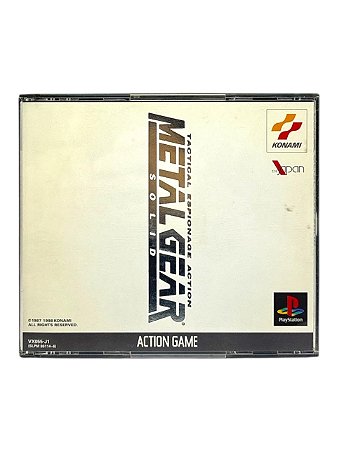 METAL GEAR SOLID - JP - USADO - PS1