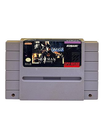 BATMAN RETURNS - USADO - SUPER NINTENDO