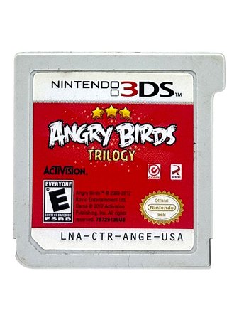 ANGRY BIRDS TRILOGY - APENAS MÍDIA - USADO - NINTENDO 3DS