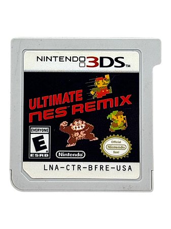 ULTIMATE NES REMIX - APENAS MÍDIA - USADO - NINTENDO 3DS