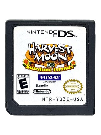 HARVEST MOON: SUNSHINE ISLANDS - APENAS MÍDIA - USADO - NINTENDO DS