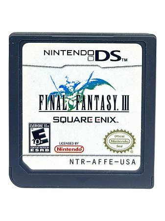 FINAL FANTASY. III - APENAS MÍDIA - NINTENDO DS