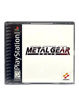 METAL GEAR SOLID - USADO - PS1