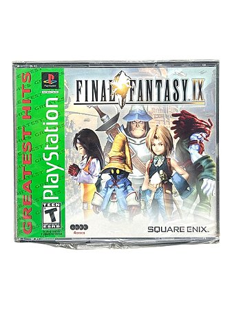 GREATEST HITS - FINAL FANTASY IX - NOVO - PS1