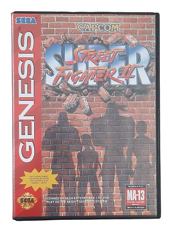 SUPER STREET FIGHTER II - USADO - SEGA GENESIS