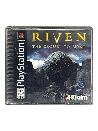 RIVEN THE SEQUEL TO MYST - USADO - PS1