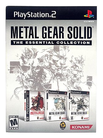 METAL GEAR SOLID: THE ESSENTIAL COLLECTION - USADO - PS2