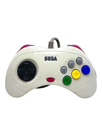 CONTROLE SEGA SATURN - BRANCO - USADO