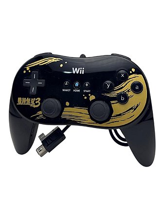 CONTROLE PRO NINTENDO WII EDITION: SAMURAI WARRIORS 3 - USADO