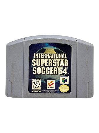 INTERNATIONAL SUPERSTAR SOCCER 64 - USADO - NINTENDO 64
