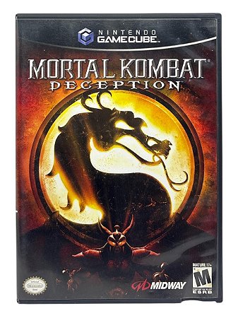 MORTAL KOMBAT DECEPTION - USADO - GAMECUBE