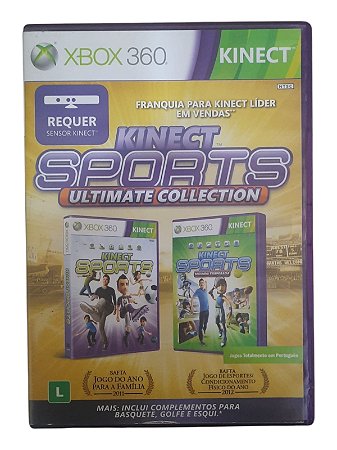 KINECT SPORTS ULTIMATE COLLECTION - USADO - XBOX 360