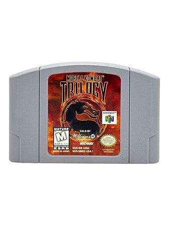 MORTAL KOMBAT TRILOGY - USADO - NINTENDO 64