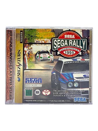 SEGA RALLY CHAMPIONSHIP 1995 - JP - USADO - SEGA SATURN