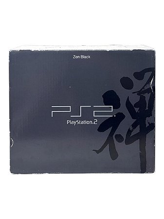 CONSOLE - PLAYSTATION 2 EDIÇÃO ZEN BLACK - USADO
