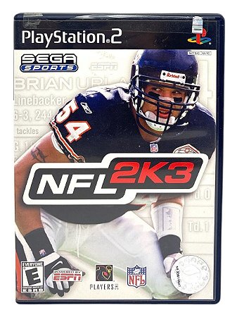 NFL 2K3 - USADO - PS2