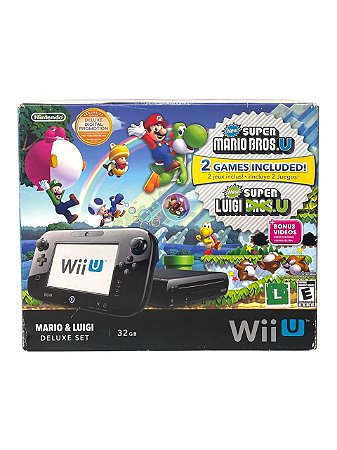 CONSOLE - NINTENDO WII U (COMPLETO) - USADO