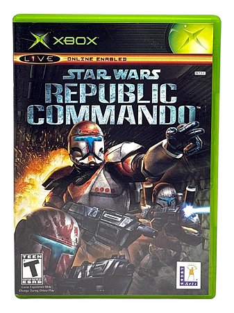 STAR WARS REPUBLIC COMMANDO - USADO - XBOX CLASSICO