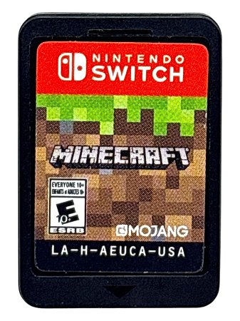 MINECRAFT - APENAS MÍDIA - USADO - SWITCH