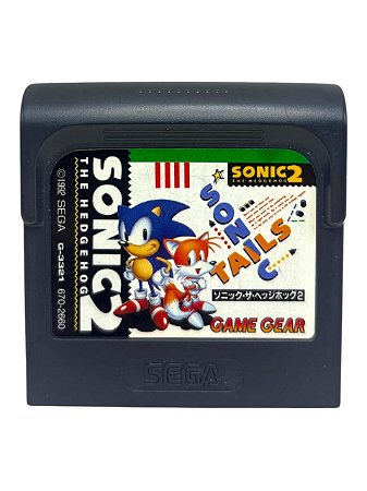 SONIC THE HEDGEHOG 2 - USADO - GAME GEAR