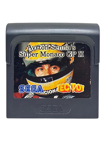 AYRTON SENNA´S SUPER MONACO GP II (TEC TOY) - USADO - GAME GEAR