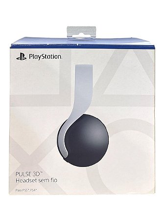 HEADSET GAMER SONY PULSE 3D SEM FIO PS4/ PS5