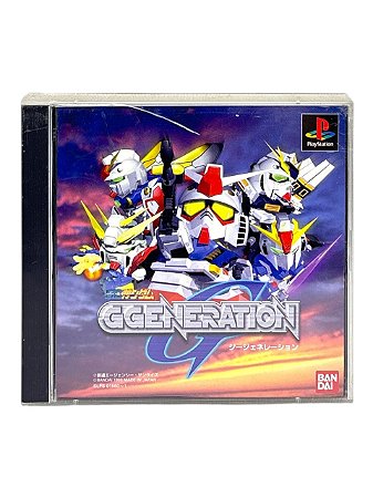 SD GUNDAM G GENERATION - JP - C/ DETALHES - USADO - PS1