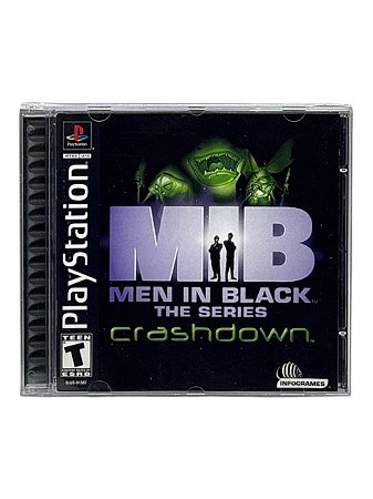 MEN IN BLACK: THE SERIES - CRASHDOWN - USADO - PS1