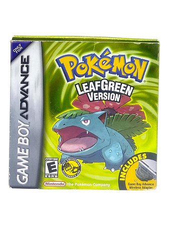 POKÉMON LEAFGREEN VERSION - USADO - GAME BOY ADVANCED