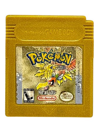POKÉMON VERSÃO GOLD - USADO - GAME BOY