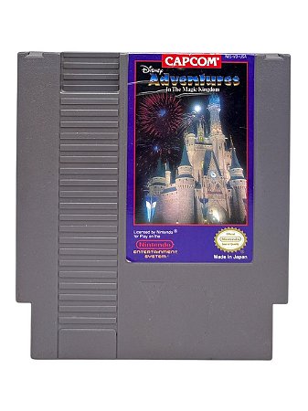 DISNEY ADVENTURES IN THE MAGIC KINGDOM - USADO - NINTENDO NES