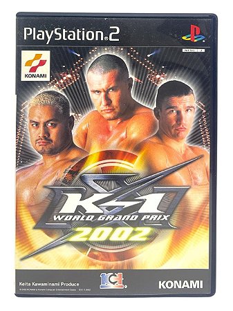 K-1 WORLD GRAND PRIX 2002 - JP - USADO - PS2
