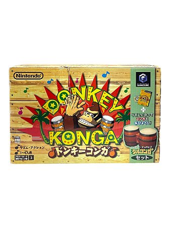 DONKEY KONGA (DK BONGOS) C/ JOGO - USADO