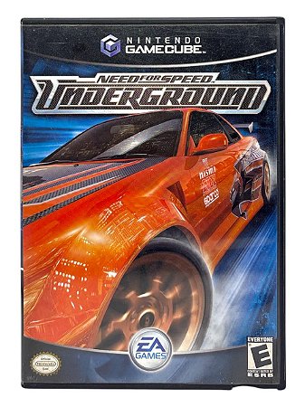 NEED FOR SPEED: UNDERGROUND - USADO - GAMECUBE