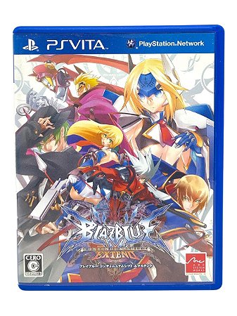 BLAZBLUE: CONTINUUM SHIFT EXTEND - JP - USADO - PSVITA