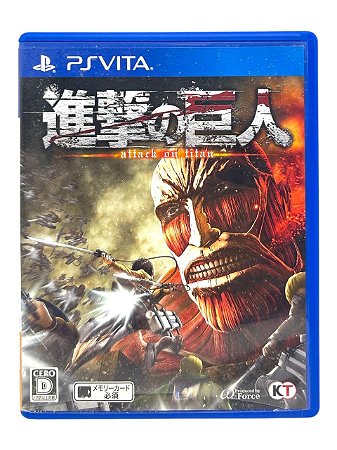 ATTACK ON TITAN - JP - USADO - PSVITA