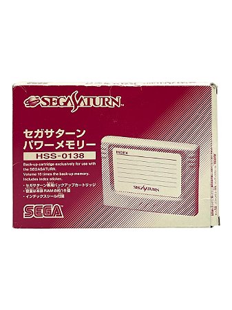 SEGA SATURN POWER MEMORY (HSS-0138) - USADO