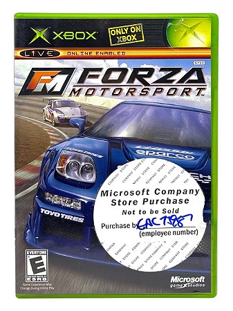 FORZA MOTORSPORT - USADO - XBOX CLASSICO