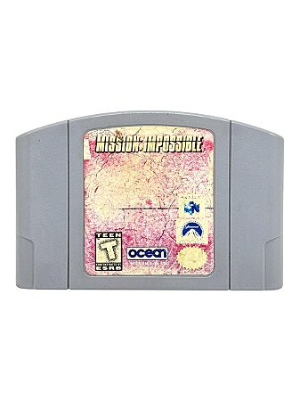 MISSION IMPOSSIBLE - C/ DETALHES - USADO - NINTENDO 64