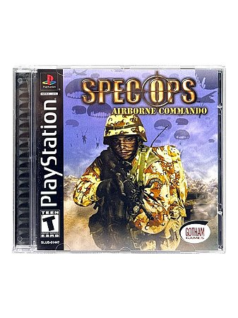 SPEC OPS: AIRBORNE COMMANDO - USADO - PS1