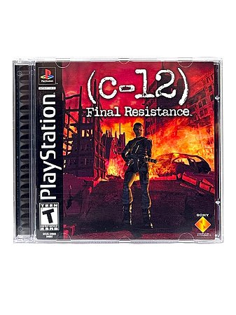 C-12: FINAL RESISTANCE - USADO - PS1