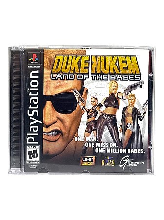 DUKE NUKEM LAND OF THE BABES - USADO - PS1