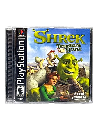 SHREK: TREASURE HUNT - USADO - PS1
