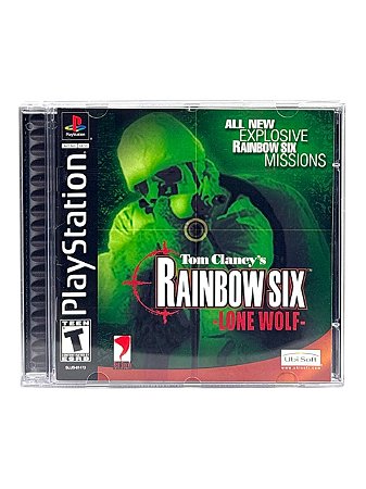 RAINBOW SIX: LONE WOLF - USADO - PS1