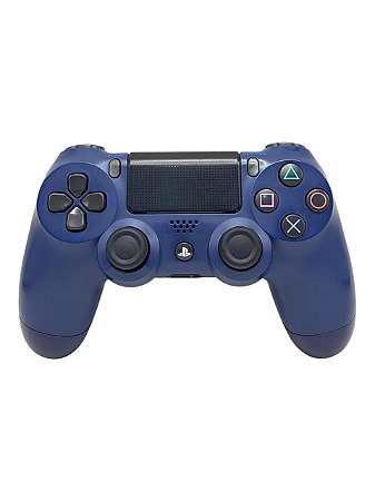 CONTROLE SONY PS4 SEM FIO DUALSHOCK WIRELESS AZUL MIDNIGHT - USADO - PS4