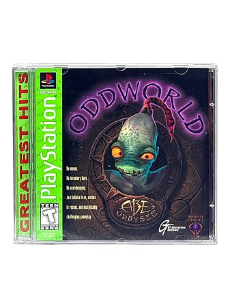 GREATEST HITS: ODDWORLD: ABE´S ODDYSEE - USADO - PS1